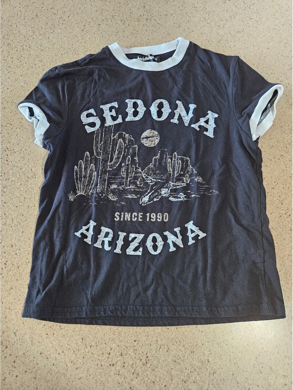 Charlotte Russe Sedona Arizona ringer T-shirt